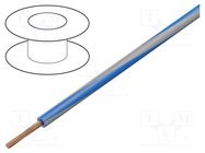 Wire; H05V-K,LgY; stranded; Cu; 0.75mm2; PVC; blue-grey; 300V,500V BQ CABLE