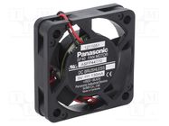 Fan: DC; axial; 5VDC; 40x40x10mm; 8.4m3/h; 21.5dBA; ball bearing PANASONIC