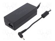 Power supply: switching; 19VDC; 2.1A; Out: 3,0/1,0; 40W; 100÷240VAC AKYGA