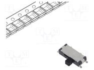 Switch: slide; Pos: 2; SPDT; 0.025A/24VDC; ON-ON; SMT; -20÷70°C; 70mΩ E-SWITCH