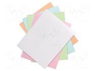 Office supplies: paper; cleanroom; Size: A4; 250pcs; white; 89um ANTISTAT