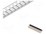 Connector: FFC/FPC; gold-plated; SMT; 500mA; 50V; FBH1; PIN: 20 MOLEX