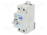 RCD breaker; Inom: 25A; Ires: 30mA; Max surge current: 250A; 240VAC 