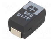Capacitor: tantalum-polymer; 680uF; 4VDC; 3550mA; SMD; POSCAP TPF PANASONIC