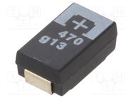 Capacitor: tantalum-polymer; 470uF; 4VDC; TPE; SMD; ±20%; -55÷105°C PANASONIC