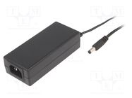 Power supply: switching; 24VDC; 2.71A; Out: 5,5/2,5; 65W; 90÷264VAC ESPE