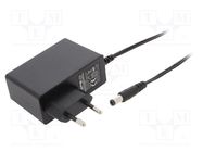 Power supply: switching; mains,plug; 9VDC; 2.5A; 22.5W; Plug: EU ESPE