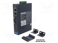 Serial device server; Number of ports: 3; 12÷48VDC; RJ45 x2; EKI ADVANTECH