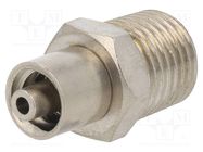 Adapter; metallic; Luer Lock; for dispensing cartridges; metal FISNAR