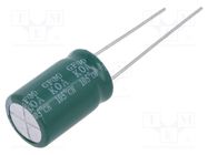 Capacitor: electrolytic; low ESR; THT; 1000uF; 16VDC; Ø10x15mm SAMXON