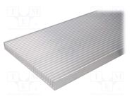 Heatsink: extruded; grilled; natural; L: 1000mm; W: 362.5mm 