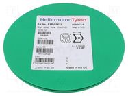 Markers; Marking: 2; 2÷5mm; PVC; red; -65÷105°C; leaded; HGDC2-5 HELLERMANNTYTON