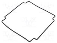 Gasket; for enclosures; Kit: rubber gasket x2; 2pcs. HAMMOND