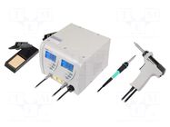 Station: soldering/desoldering; 60W; 80W; 160÷480°C; 230VAC SOLDER PEAK
