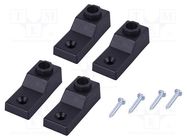 Wall mounting element; Polysafe; 4pcs. BOPLA