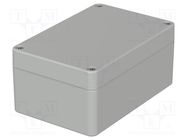 Enclosure: multipurpose; X: 80mm; Y: 120mm; Z: 55mm; EUROMAS; ABS BOPLA