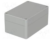 Enclosure: multipurpose; X: 80mm; Y: 120mm; Z: 60mm; EUROMAS; ABS BOPLA