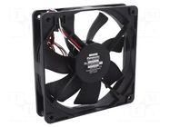 Fan: DC; axial; 12VDC; 120x120x25mm; 155m3/h; 37dBA; ball; 2500rpm PANASONIC