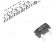 Diode: switching; SMD; 100V; 0.2A; 6ns; SOT416; Ufmax: 1.25V; Ir: 50uA ONSEMI