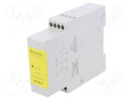 Module: safety relay; 24VDC; OUT: 2; for DIN rail mounting; 7S FINDER