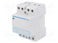 Contactor: 4-pole installation; 40A; 230VAC; NC x4; -10÷50°C HAGER