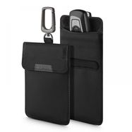 FARADAY CAGE Spigen POUCH KEYLESS RFID SIGNAL BLOCKER BLACK, Spigen