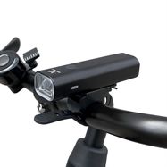 Wozinsky front bicycle lamp USB (up to 200lm) white light 4 operating modes black (WFBLB2), Wozinsky