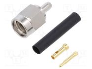 Connector: SMA; plug; male; straight; 50Ω; RG178(A,B); for cable LINX TECHNOLOGIES