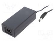 Power supply: switching; 12VDC; 3A; Out: 5,5/2,5; 36W; 90÷264VAC ESPE