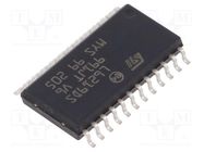 IC: driver; stepper motor controller; SO24; 750mA; 10÷46V; Ch: 4 