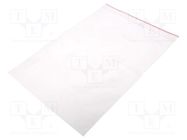 Self-seal bag; L: 300mm; Width: 215mm; Thick: 45um; polyetylene 