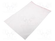 Self-seal bag; L: 350mm; Width: 250mm; Thick: 45um; polyetylene 