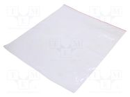 Self-seal bag; L: 500mm; Width: 450mm; Thick: 45um; polyetylene 