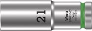 8790 HMC Deep socket with 1/2" drive, 21.0x83, Wera