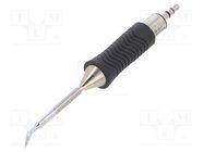 Tip; bent conical; 0.4mm; for  soldering iron; 40W WELLER