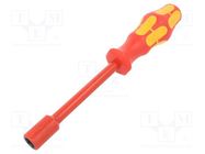 Screwdriver; insulated; 6-angles socket; HEX 11mm WERA