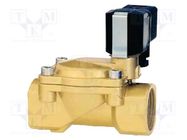 Electromagnetic valve; 0.1÷16bar; brass; PTFE; IP65; 24VDC; A: 92mm NORGREN HERION