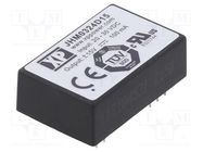 Converter: DC/DC; 3W; Uin: 20÷30V; Uout: 15VDC; Uout2: -15VDC; DIP24 XP POWER