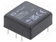 Converter: DC/DC; 30W; Uin: 18÷75V; Uout: 12VDC; Iout: 2.5A; 1"x1" XP POWER