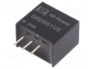 Converter: DC/DC; Uin: 4.75÷34VDC; Uout: 1.5VDC; Iout: 500mA; SIP3 XP POWER