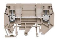 DIN RAIL TERMINAL BLOCK, 2POS, 8AWG