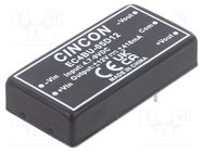 Converter: DC/DC; 10W; Uin: 4.7÷9V; Uout: 12VDC; Uout2: -12VDC; THT CINCON