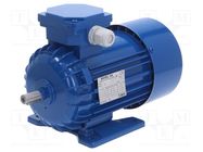 Motor: AC; 3-phase; 0.55kW; 230/400VAC; 1360rpm; IP54; -30÷60°C 