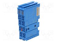 Module: digital input; IN: 4; 24x100x67.8mm; IN 1: voltage; IP20 WAGO