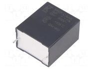 Capacitor: polypropylene; DC-Link; 8uF; THT; ESR: 7.26mΩ; ±5% KEMET