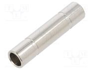 Link; -0.99÷20bar; nickel plated brass; Gasket: NBR caoutchouc AIGNEP