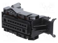 Connector: automotive; plug; female; MX123; for cable; PIN: 66 MOLEX