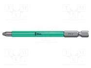 Screwdriver bit; ACR®,Phillips; PH2; Overall len: 90mm WERA