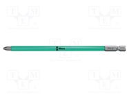 Screwdriver bit; Phillips; PH2; Overall len: 150mm WERA