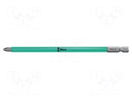 Screwdriver bit; Phillips; PH2; Overall len: 150mm WERA